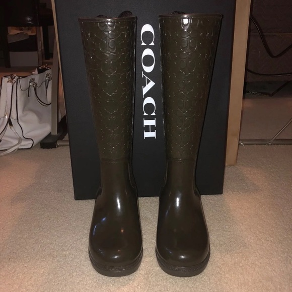 Coach Shoes - Coach rain boots